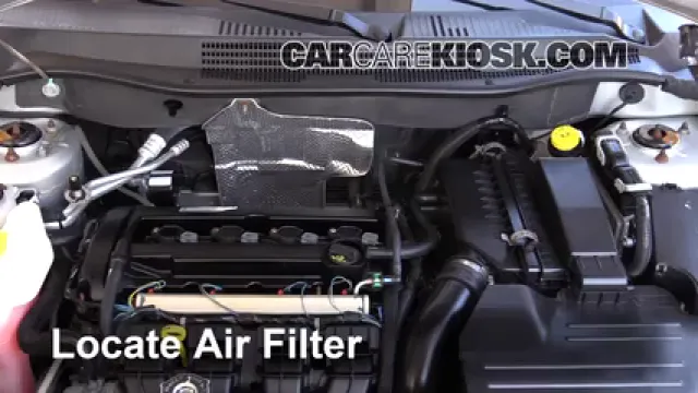 2007 Dodge Caliber SXT 2.0L 4 Cyl. Filtro de aire (motor) Cambio
